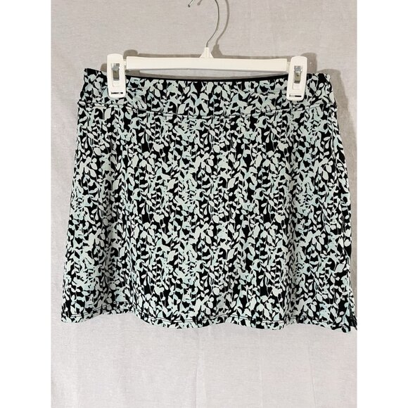 Tranquility by Colorado Clothing Women's Small Teal Floral Skort - Picture 1 of 8